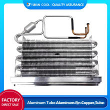 Aluminium tube aluminium fin evaporator
